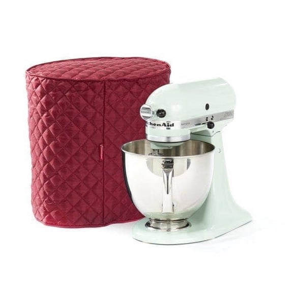 Mixer Cover Dust Protection - Stain Resistant - Washable Appliance Cover,Red