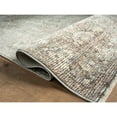 thumbnail image 4 of MDA Home Riviera Floral Light Gray Polyester Area Rug - 4' x 6', 4 of 5