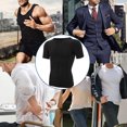thumbnail image 7 of Mens Shapewear Seamless Body Shaper Abdomen Slim Undershirt Abs Belly Control Tank Tops, 7 of 7