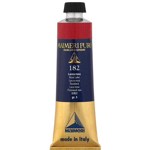 Maimeri Puro Oil Color - Rose Lake, 40 ml tube