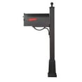 thumbnail image 4 of Outdoor Letter Holder Savannah Curbside Mailbox and Springfield Mailbox Post with Base, 4 of 7
