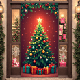 thumbnail image 6 of Festive Design Christmas Banner Holiday Tree Decoration for Party Celebration Indoor Winter, 6 of 9