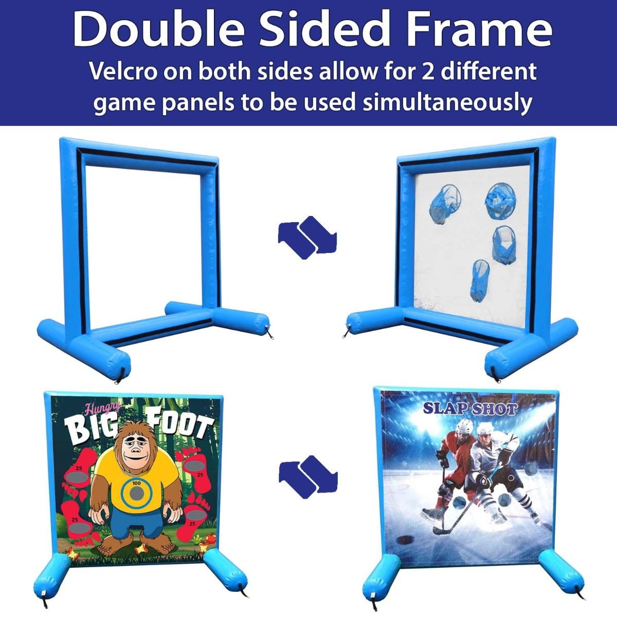 TentandTable Sealed Air Inflatable Frame Game 50 Mile Bike Ride