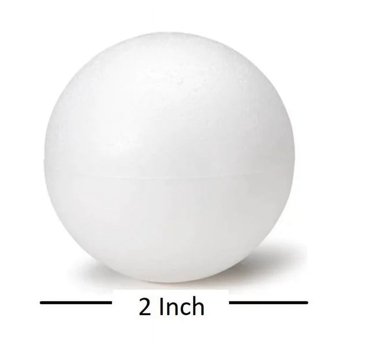 2 Inch Foam Ball Polystyrene Balls for Art & Crafts Projects