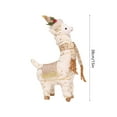 thumbnail image 2 of Grrvtrz Christmas Llama Decorations Desktop Ornaments Store Window Scene Decoration Holiday Props Dress Up,Decoration Supplies,Home Decor, 2 of 5