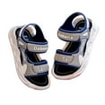 thumbnail image 2 of LYHaoo Girls Sandals Girls Sandals For Toddler Kids And Youth Adjustable Straps Lightweight Comfortable Casual Outdoor Summer Footwear Sizes 27 Big Kid(7.5-8 Years), 2 of 5