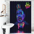 thumbnail image 4 of Captain Spaulding Shower Curtain, Bath Curtain Bathroom Home Decor Waterproof Polyester for Bathroom with 12 Hooks 46.85x70.87Inch（119x180cm）, 4 of 8