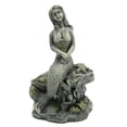 thumbnail image 2 of Decoración de Sirena de Peces, Simulación de Estatua de Sirena de AcUario Exquisito Exquisito Hermoso Adorno para decoraciones de Acuarios para decoraciones decorativas, 2 of 7