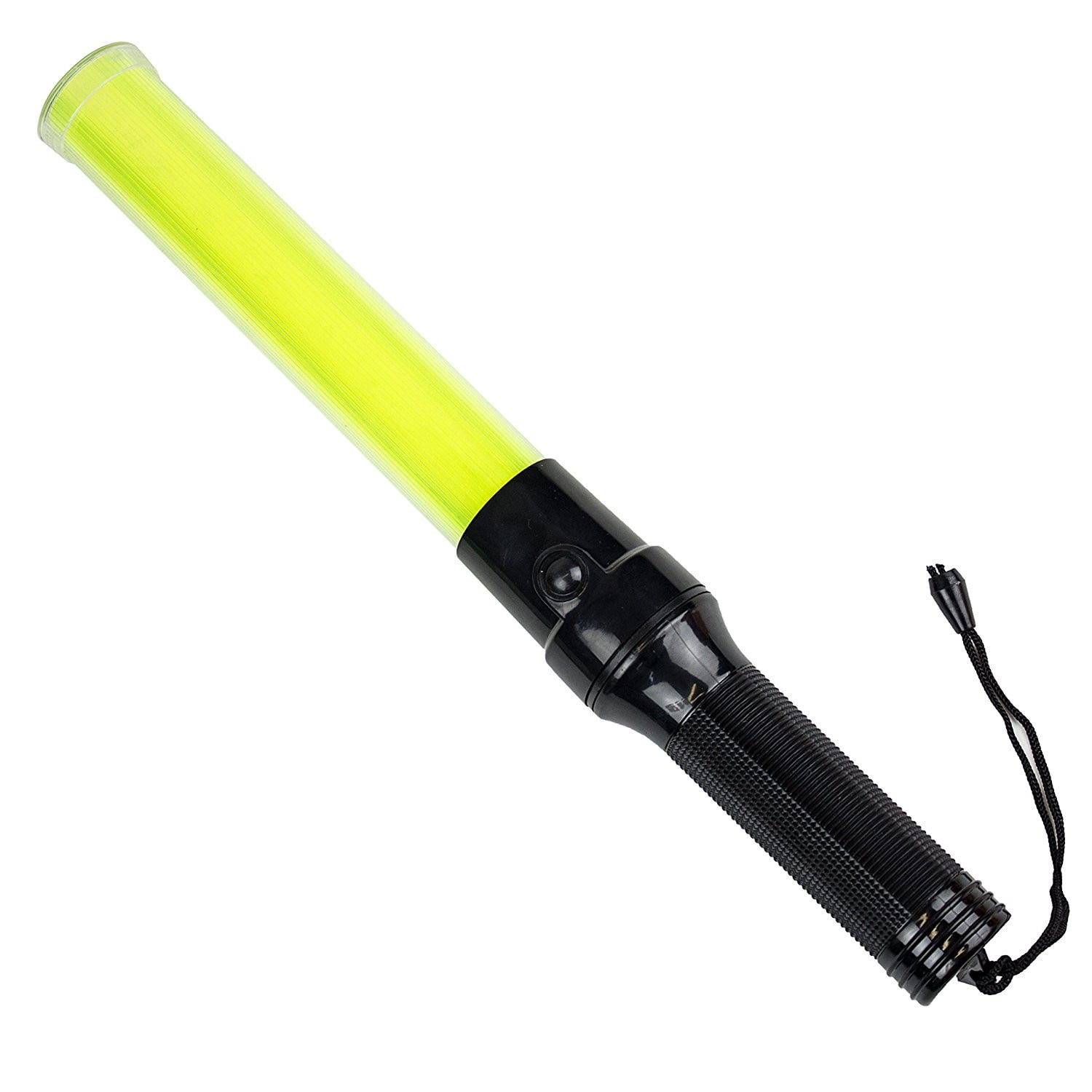 RK Signal Traffic Wand Baton LED Flashlight with Wrist Strap - Lime ...