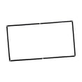 thumbnail image 2 of Almencla Movie Projector Screen Projection Screen Thickened Anti White Portable Projector Curtain 16:9 for Party Studio Indoor 1.34x0.75m, 2 of 8