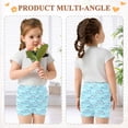 thumbnail image 3 of joogoo Cute Sharks Jumping Girls Lined Shorts Bike Dance Bottoms 6T, 3 of 7