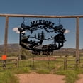 thumbnail image 2 of AOLOA Custom Metal Signs | Personalized Farm House Metal Sign | Custom Metal Ranch Name Sign | Family Name Metal Sign | Metal Wall Decor | Personalized Camping Gifts | Gift For Family(10inches), 2 of 7