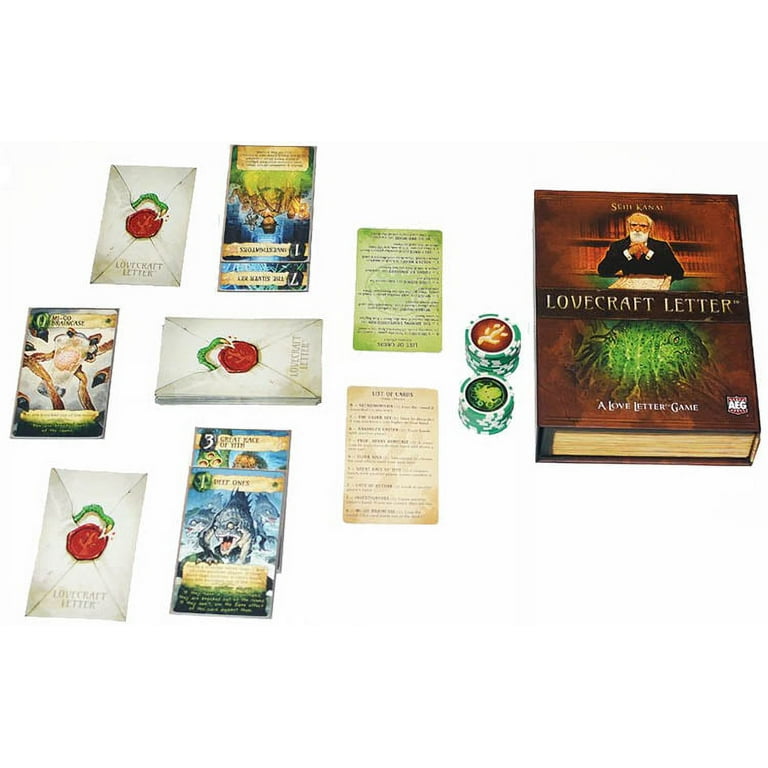 Lovecraft Letter Strategy Card Game - Walmart.com