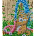 thumbnail image 1 of Rug Making Latch Hooking Kit | Naughty Cat, 1 of 6