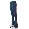 thumbnail image 2 of LIUHUO Figure Skating Pants Girls Women Fleece Polyster Skate Pants for Ice Skating Practice Performance Quality Crystals, 2 of 7