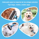 thumbnail image 4 of 2 Es 1 Perro Gato Peine Deslanador Cepillo Mascotas Azul, 4 of 5