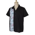 thumbnail image 2 of Men Casual Shirts Panel Pattern Button Down Shirt, 2 of 6