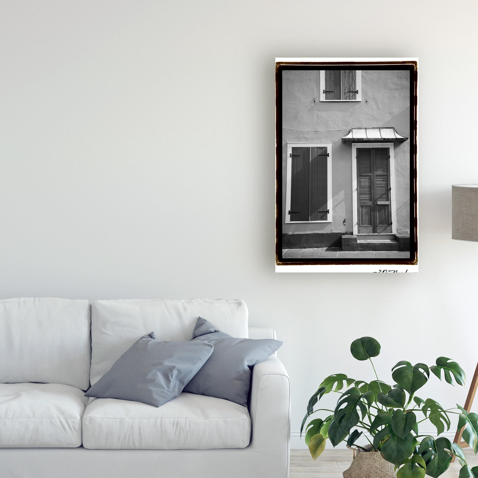 Trademark Fine Art 'French Quarter Architecture Iii' Canvas Art by Laura Denardo