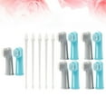 thumbnail image 2 of 15 Pcs in 5 Set Pet Two-Head Toothbrush Finger Brush Accessories Cleaning Tools for Pets Dog Cats, 2 of 7