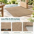 Boho 3x14 Runners Rugs For Hallway Long Washable Runner Rug Woven Non ...