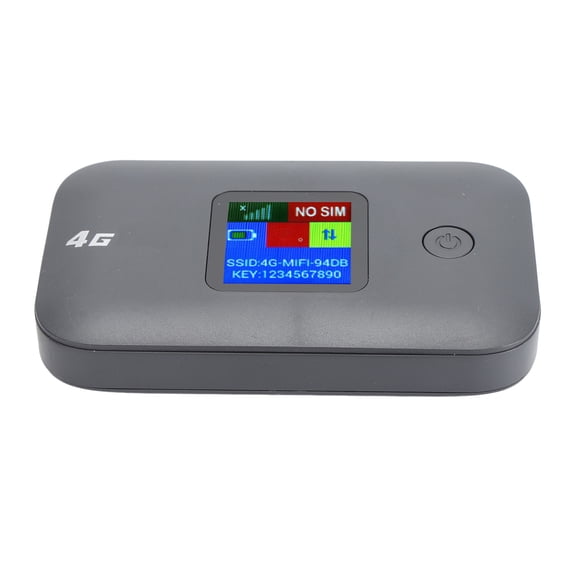 Hotspot Móvil 4G WiFi, Cifrado WPA WPA2 300Mbps Portátil 4G WiFi Estable 3000 MAh Para Computadoras