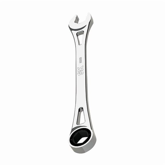Sk Professional Tools Ratcheting Wrench,Head Size 15mm 80008