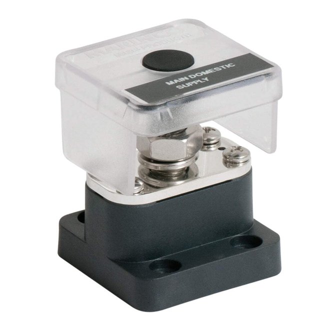 Perno aislante con placa de toma eléctrica BEP Pro Installer de 10 mm
