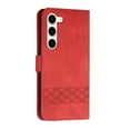 thumbnail image 2 of For Samsung Galaxy A16 5G Case, Allytechgroup Wallet with Wrist Strap, Flip Stand, Card Slots, Premium PU Leather, Retro Bumper Shockproof Phone Cover,Red, 2 of 7