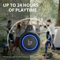 thumbnail image 5 of Tronsmart Bang SE Portable Speaker Waterproof, 40W Stereo Deep Bass, Colorful LED, IPX6, 24H Playtime, Lightweight Portable Design, Wireless Bluetooth Speaker for Party/Outdoor/Travel, 5 of 12