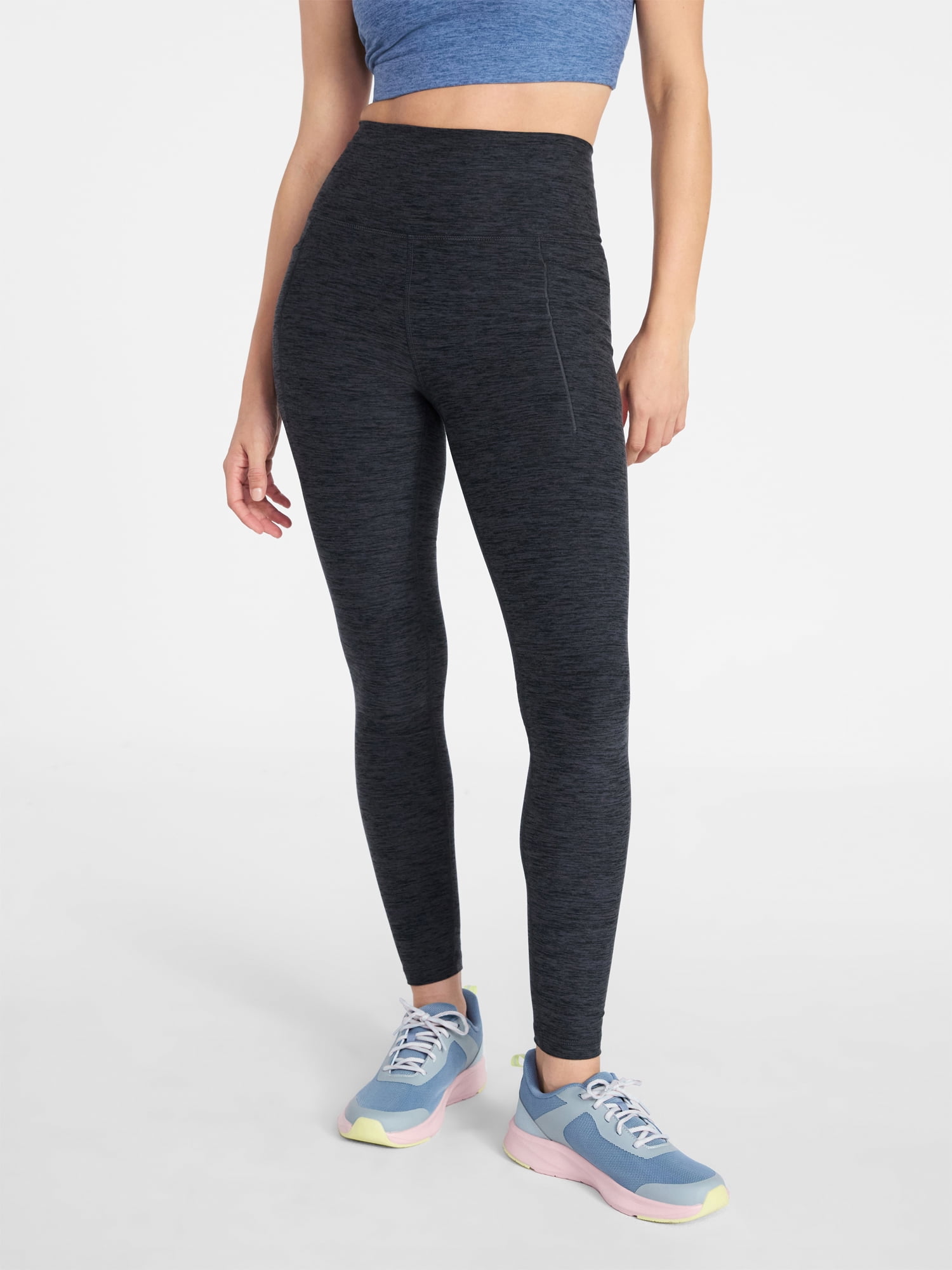 Athletic Works Women's and Women's Plus ButterCore Capri Leggings