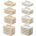 thumbnail image 5 of Multi Layer Dumpling Storage Practical Choices Dumpling Storage Box Easy To Clean Fresh Keeping Large Capacity, 5 of 6