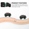 thumbnail image 5 of Dinosaur Playset Dinosaur Car Track For Car Race Play 9x5.5CM Cartoon Shape Electric Toy 1Pcs, 5 of 5
