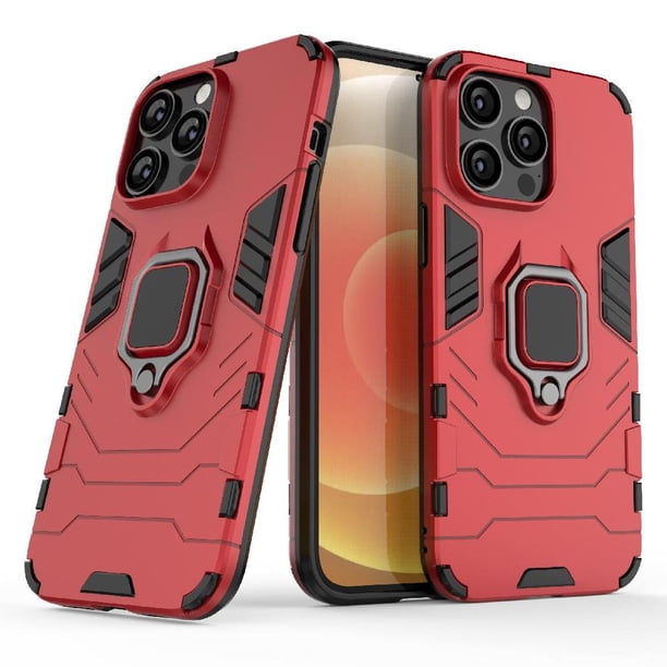 Funda para IPHONE 14 PRO con Soporte Anillo Giratorio 360° y Protección Resistente a Golpes y Caídas