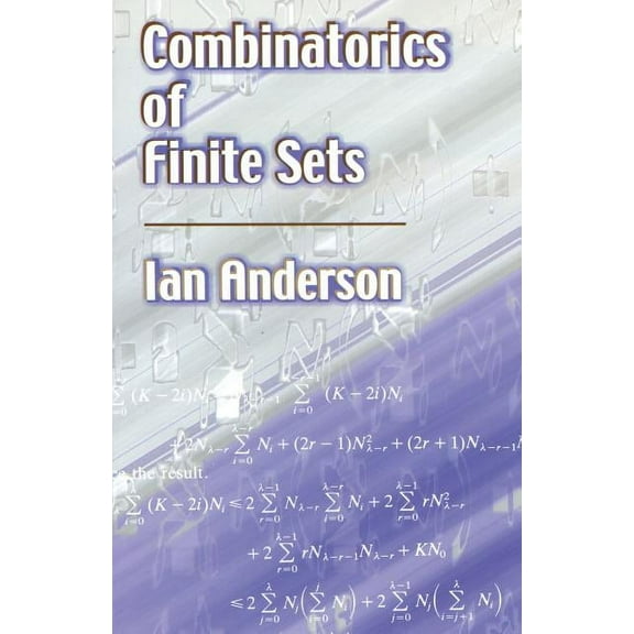 Dover Books on Mathematics: Combinatorics of Finite Sets (Paperback)