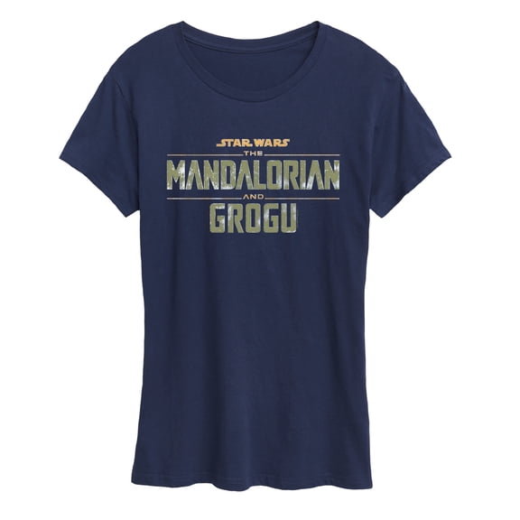 The Mandalorian And Grogu - Logo Grit - Women's Short Sleeve Graphic T-Shirt