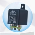 thumbnail image 3 of High-Performance Automotive Relay 12V 24V 250A Continuous Battery Control Switch for Motorcycle and Car Use, 3 of 5