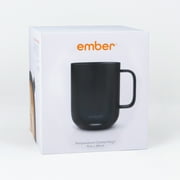 Ember Temperature Control Smart Mug 2, 10 oz, Black 1.5-hr Battery Life App Controlled Heated Coffee Mug