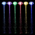 thumbnail image 4 of LED Light Up Braid Luminous Fiber Optic Hairpin Decor for Halloween Party Bar, 4 of 11