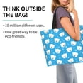 thumbnail image 2 of Disketp Cute Polar Bear Bolsa Tote Estampada para Mujer, Bolso de Hombro y de Mano para Compras y Viajes, 2 of 8