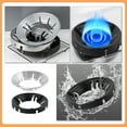 thumbnail image 2 of 2Pcs Gas Stove Gather Fire Hood Windproof Windshield Gas Burner Stove Cover, 2 of 6