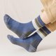 thumbnail image 4 of Calcetines de invierno para hombre, de forro polar de color, cálidos, desodorantes y absorbentes del sudor, de poliéster y algodón., 4 of 5