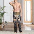 thumbnail image 4 of Bingfone Cute Fat Ball Branch Mens All Over Print Sleep Pajama Pants-XX-Large, 4 of 5