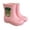 Red, variant on lnmuld Kids Cute Rain Boots, Waterproof Non- Wellies Color:Yellow,Size:5-5.5 Years