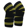 thumbnail image 1 of CAROOTU 2 Pcs Weightlifting Knee Wraps Gym Workout Fitness Compression Knee Support Straps, 1 of 7