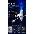 thumbnail image 6 of Uktrendzone Projector, Moon Galaxy Night Light for Bedroom | LED Starry Sky Lamp with 360 Degree Flexible Gooseneck, USB Powered Galaxy Light for Home Decor Sleep Mood Lighting(10 patterns), 6 of 9
