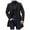 Black, variant on Lovskoo Mens Winter Coats Single Breasted Pea Coat Long Sleeve Leisure Outerwear Long Coat Jackets Tops Casual Outwear Trench Coat Overcoat Black