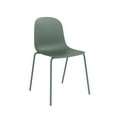 thumbnail image 4 of Serena Indoor or Outdoor Stackable Chair with Steel Frame - Aloe Green - Set of 4, 4 of 9