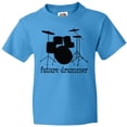 thumbnail image 3 of Inktastic Future Drummer Youth T-Shirt, 3 of 5