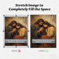 thumbnail image 3 of FLASHLUMI 8x12 Inch Vintage Jesus Praying with Woman Oil Painting Canvas Wall Art, Religious Christian Faith Home Decor for Living Room Bedroom, No Frame, 3 of 10