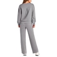 thumbnail image 2 of Conjunto de Chándal PRETTYGARDEN 2 Piezas para Mujer Gris Talle Grande, 2 of 9